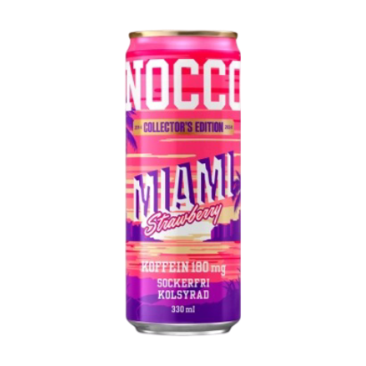 NOCCO Miami Strawberry Collectors Edition﻿ 330 ml